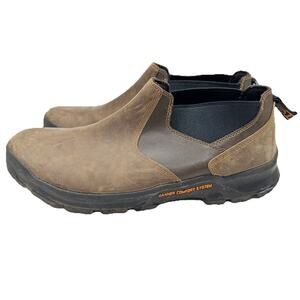 Danner Men's Crafter Romeo 3" Brown Hot Weather Leather Work Boots Sz 14